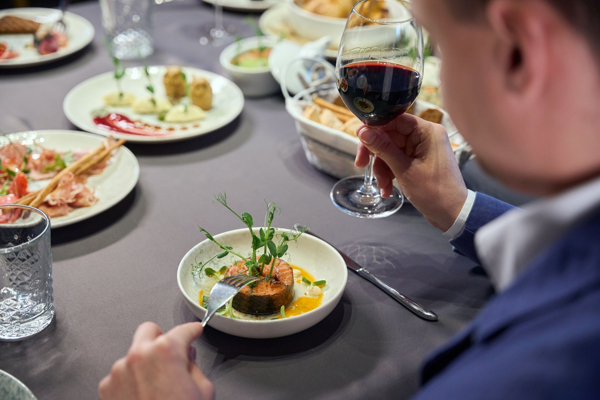 fine dining experience