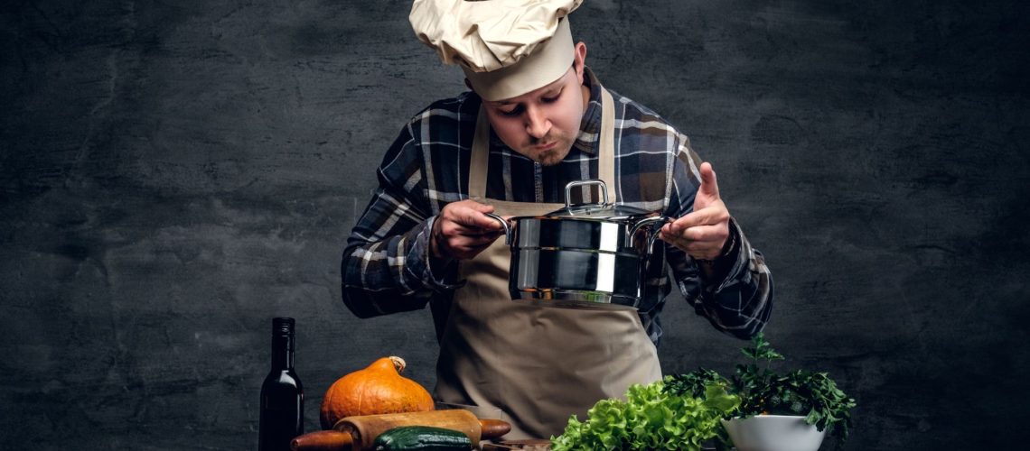 cooking French cuisine